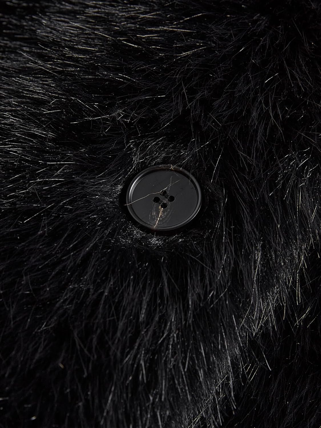 Men's Winter Faux Fur Long Coat with Suit Collar, Thick Warm Design