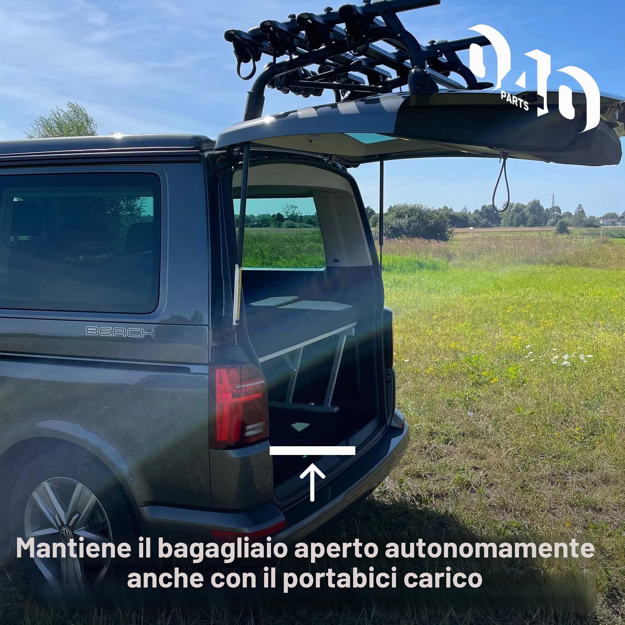 vw Parts Supporto portellone posteriore migliorato compatibile per T5 California per T6 Cali per T6.1 California per accessori Volkswagen