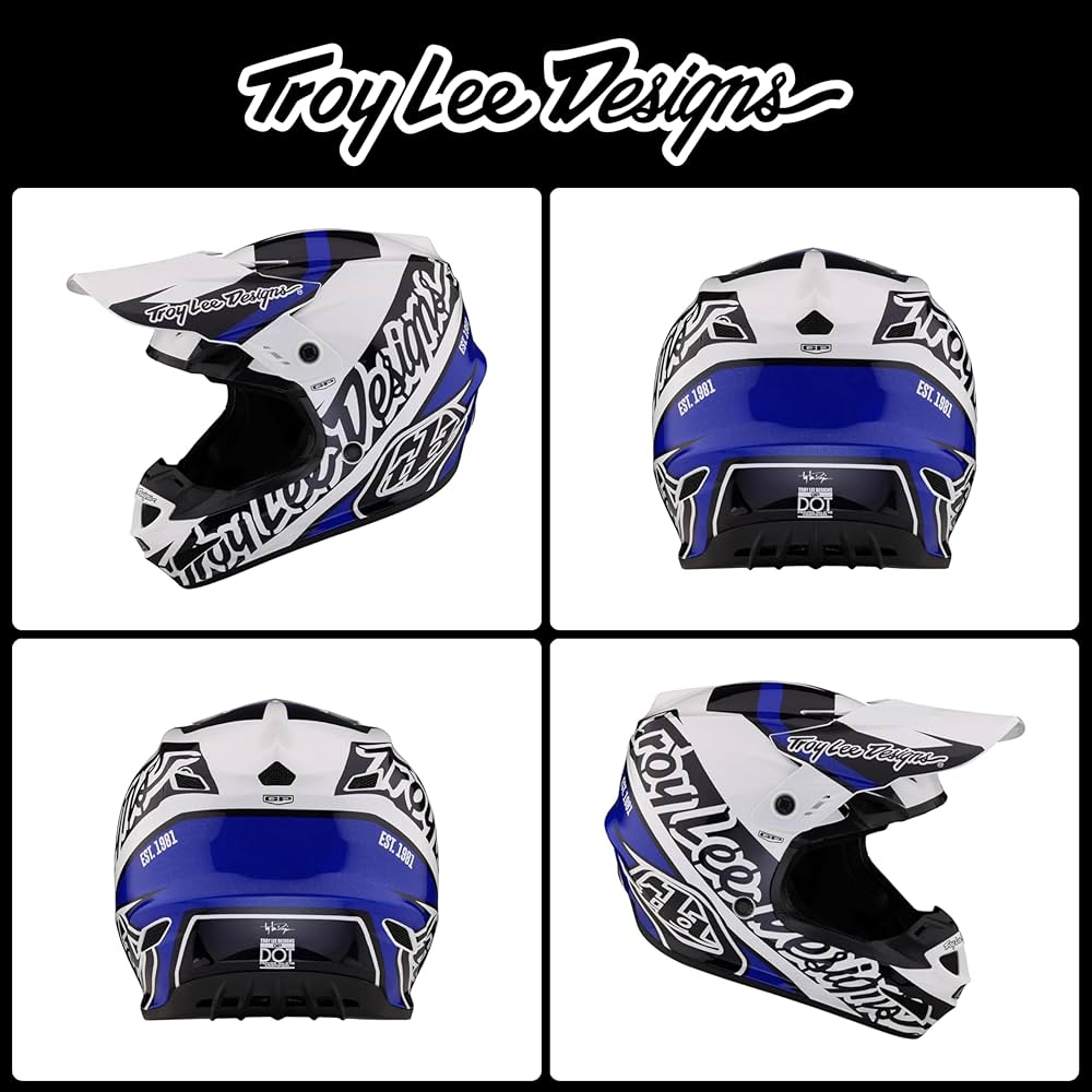 Amazon.com: Troy Lee Designs GP Helmet for Motocross MX