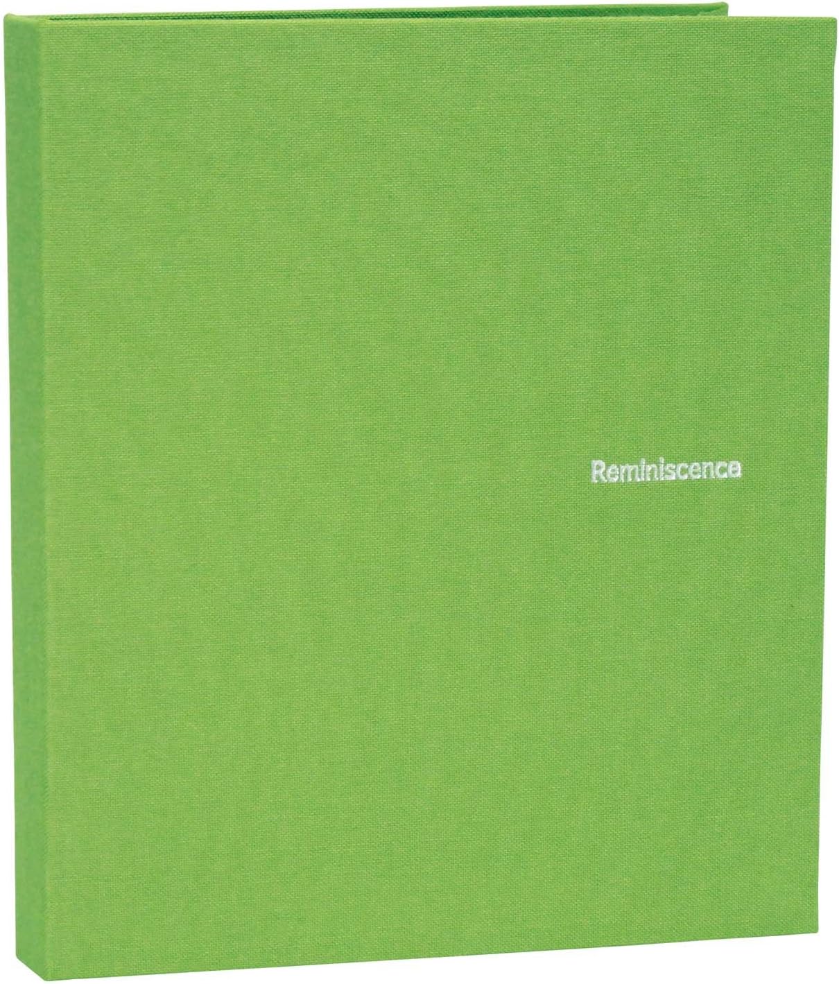 Sekisei XP-40P Pocket Harperhouse Reminiscent Mini Pocket Album, Postcard Size, Holds 40 Sheets, Postcards, 21-50 Sheets, Cloth Green