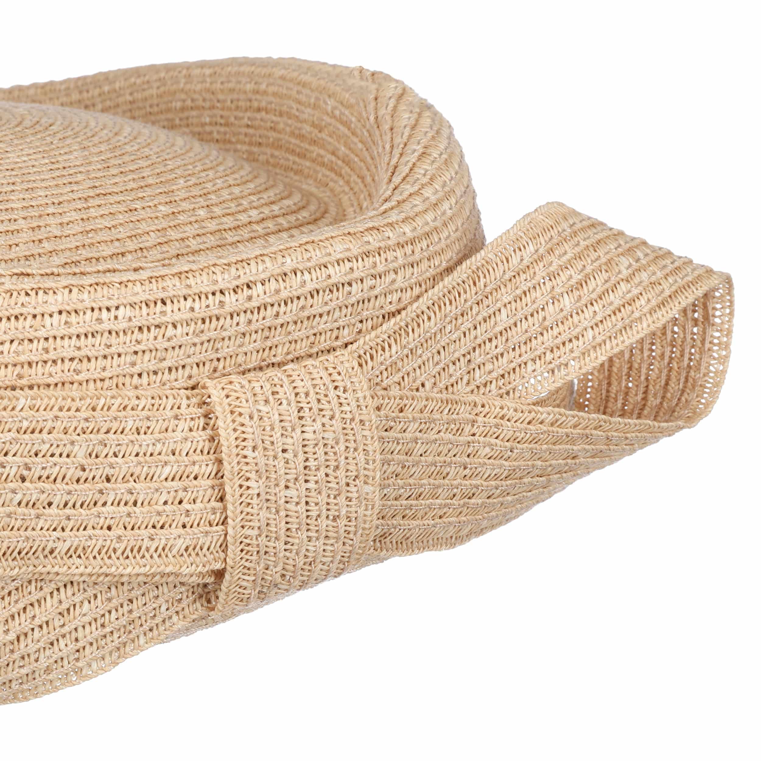 Seeberger Vitenora Pillbox Sombrero Mujer Sombrero de Paja Sombrero de Ocasión Mujer - Primavera-Verano