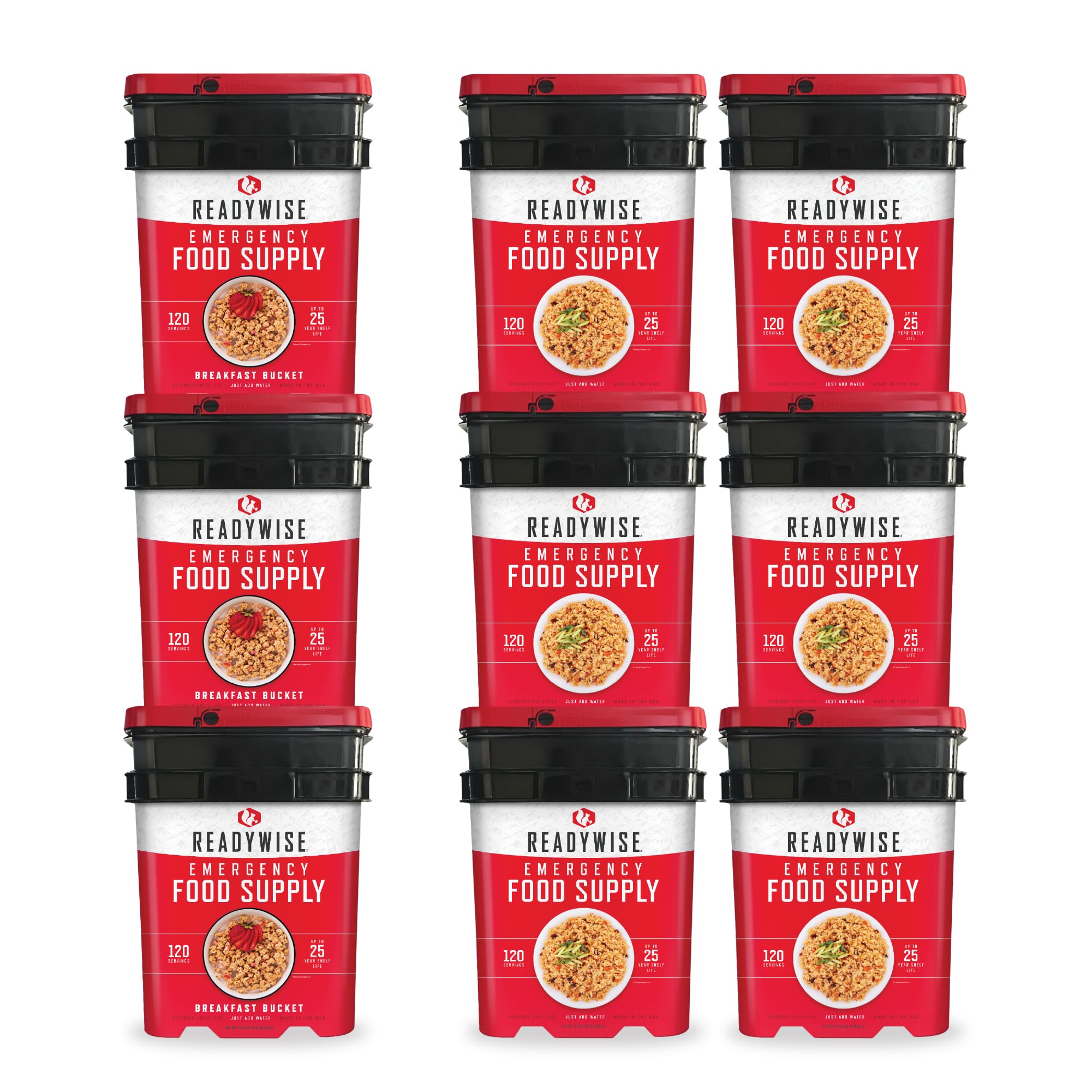 Buy ReadyWise Emergency Food Supply, FreezeDried Survival Food for