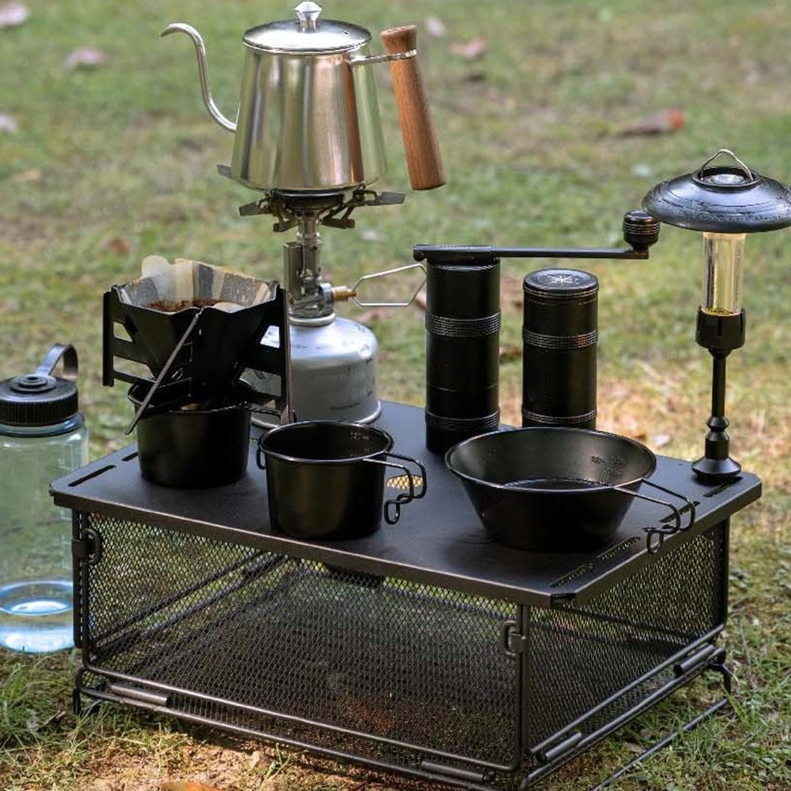 Cestino in Rete Contenitori Metallici Pieghevoli Resistenti | Cucina e Casa per Congelatore Campeggio Giardinaggio