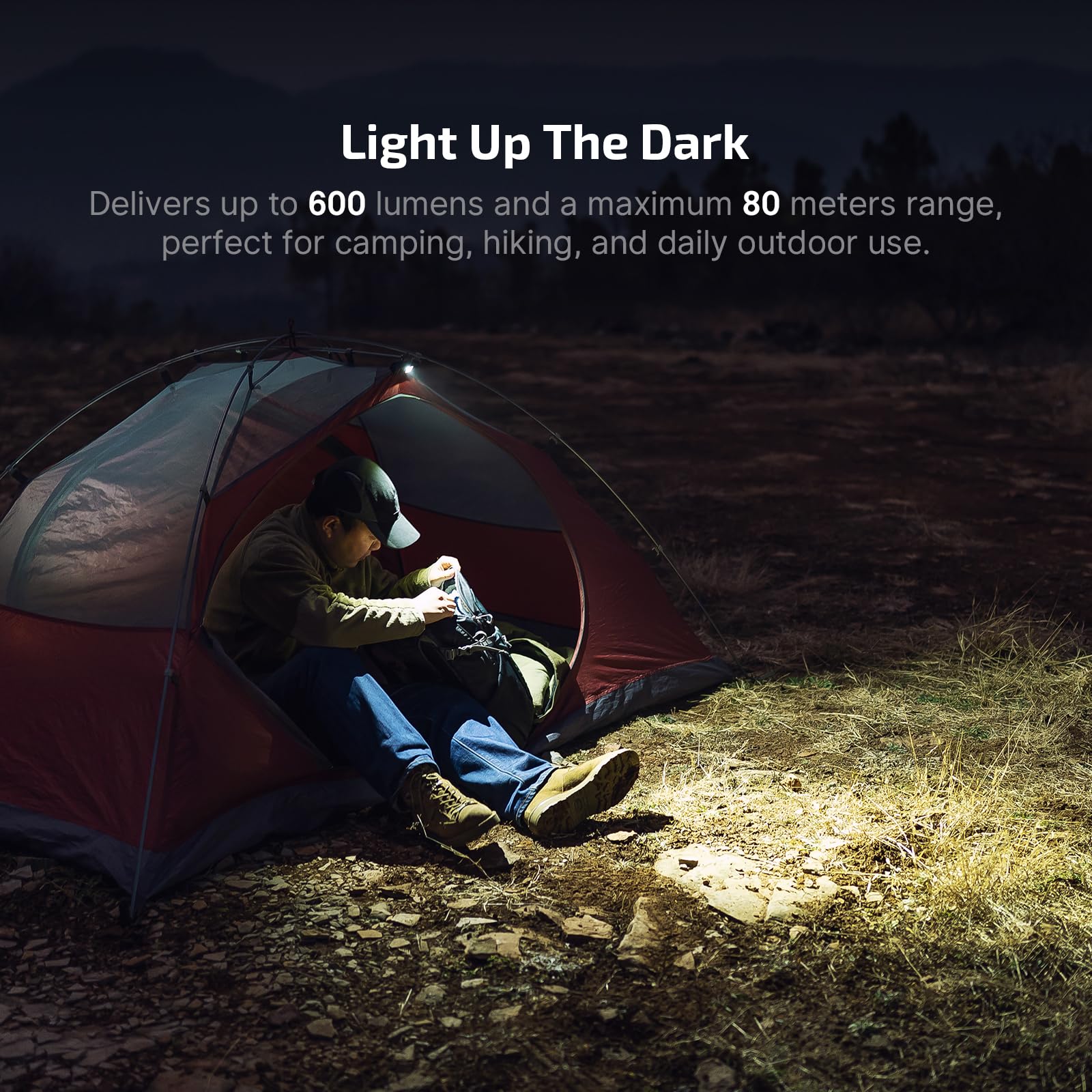 OLIGHT Oclip Pro S EDC Flashlight Clip-on Light, 600 Lumens Type-C Rechargeable with White LED, UV and RGB, Magnetic Flash Lights for Working, Signaling, Inspection and Outdoor Use (Black) - 4