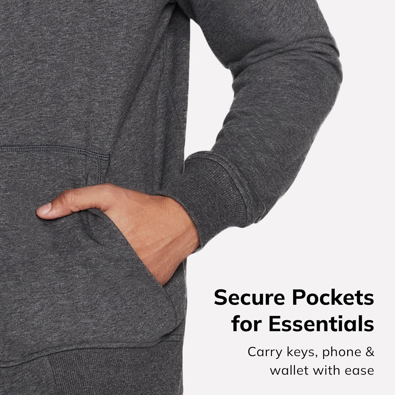 Skechers Men's Hoodless Hoodie GO WALK Everywhere Full Zip Mock Neck Jacket - Image 6