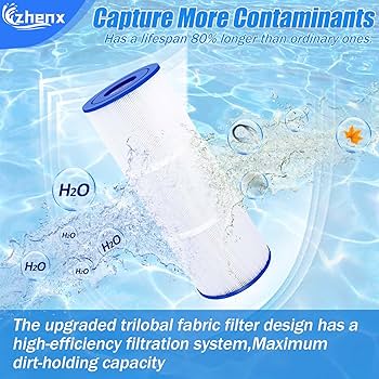 Amazon.com : Zhenx C-7483 Pool Filter Catridge Compatible with