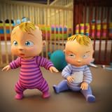 Sweet Newborn Twin Baby Care: Mother Baby Games