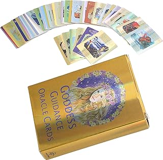 Yitengteng Hologram Paper English Version Tarot Cards Fate Divination Board Game, Suitable for Beginners and Experienced Readers