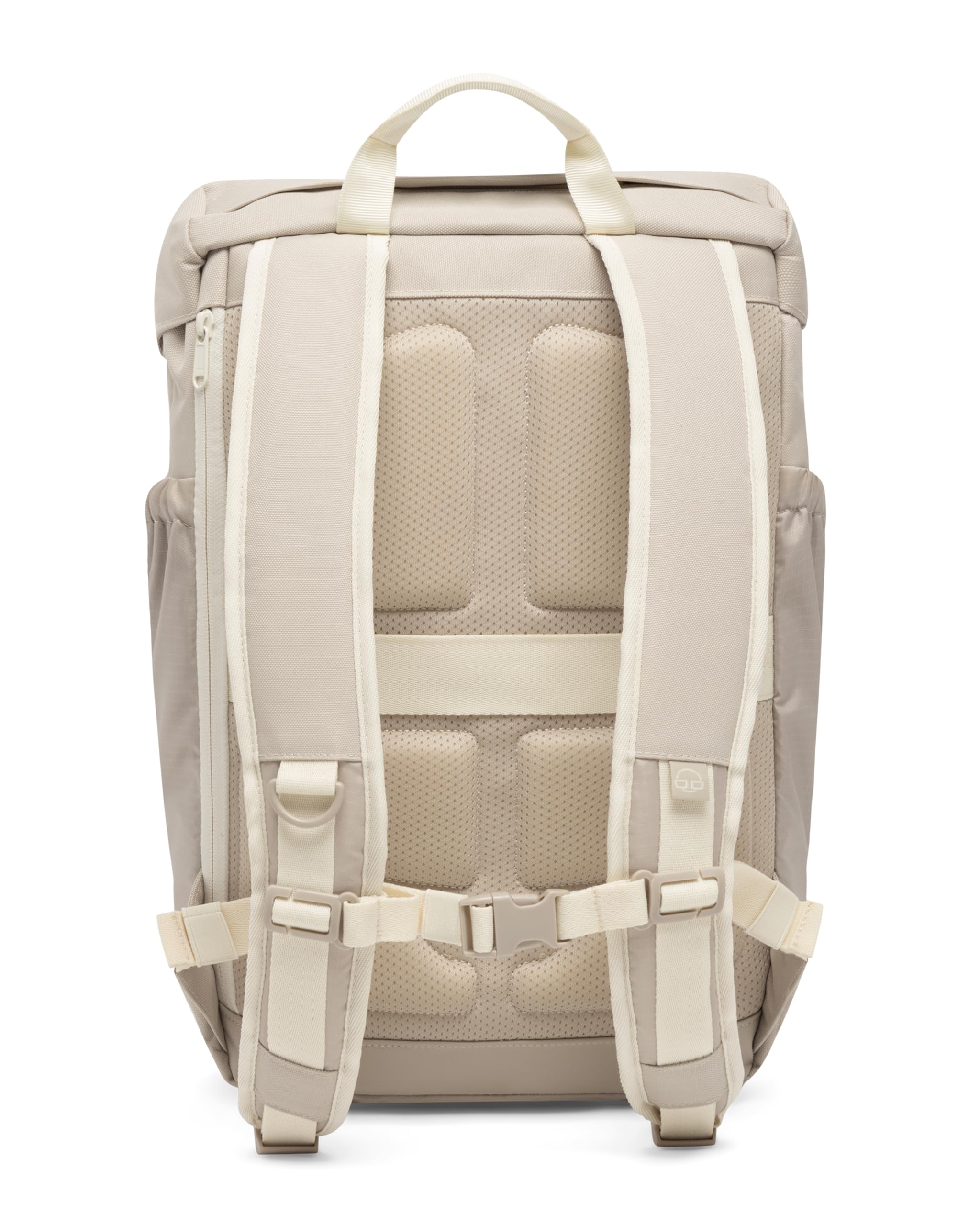 Johnny Urban Mochila Mujeres y Hombres Beige - Nico - Daypack con Compartimento para Portátil de 16 Pulgadas - Mochila de 17 Litros para Trabajo, Escuela, Universidad, Viajes - Repelente al Agua
