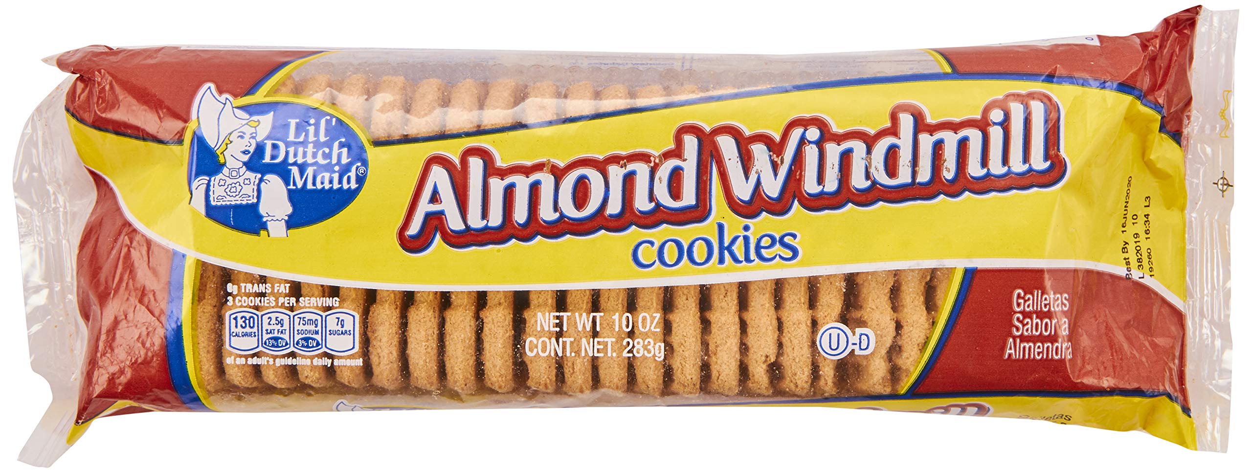 LITTLE DUTCH MAID COOKIE ALMOND WNDML 10OZ