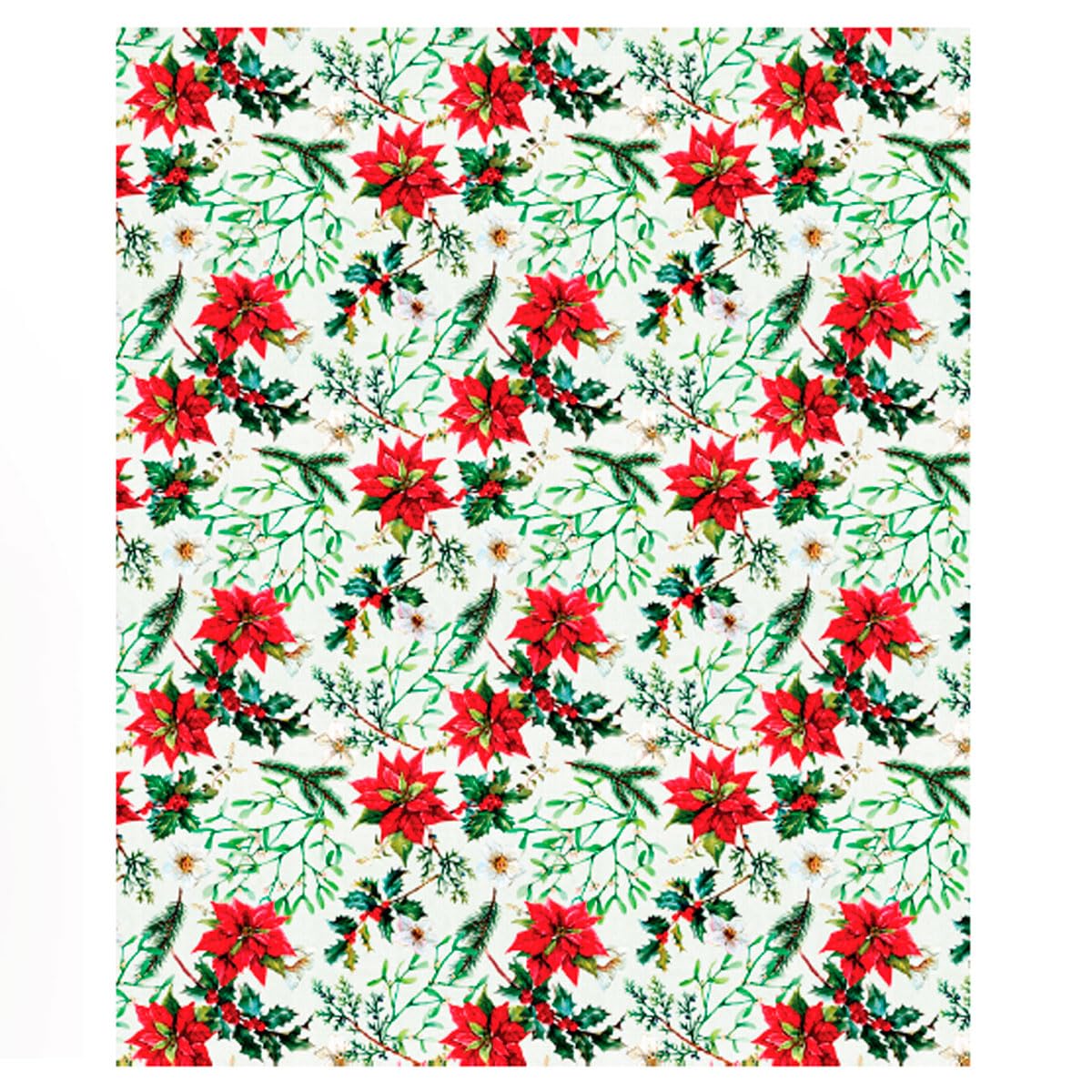 Nappe de Noël anti-macha pour table rectangulaire Modèle Nadal Dimensions 140 x 250 cm Nappe de Noël imperméable et résistante aux taches