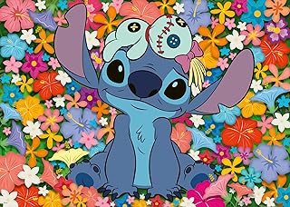 Ravensburger Puzzle 12001264 - Disney Stitch - 1000 Pieces Puzzle for Adults and Children from 14 Years, Stitch Puzzle, Stitch Gifts