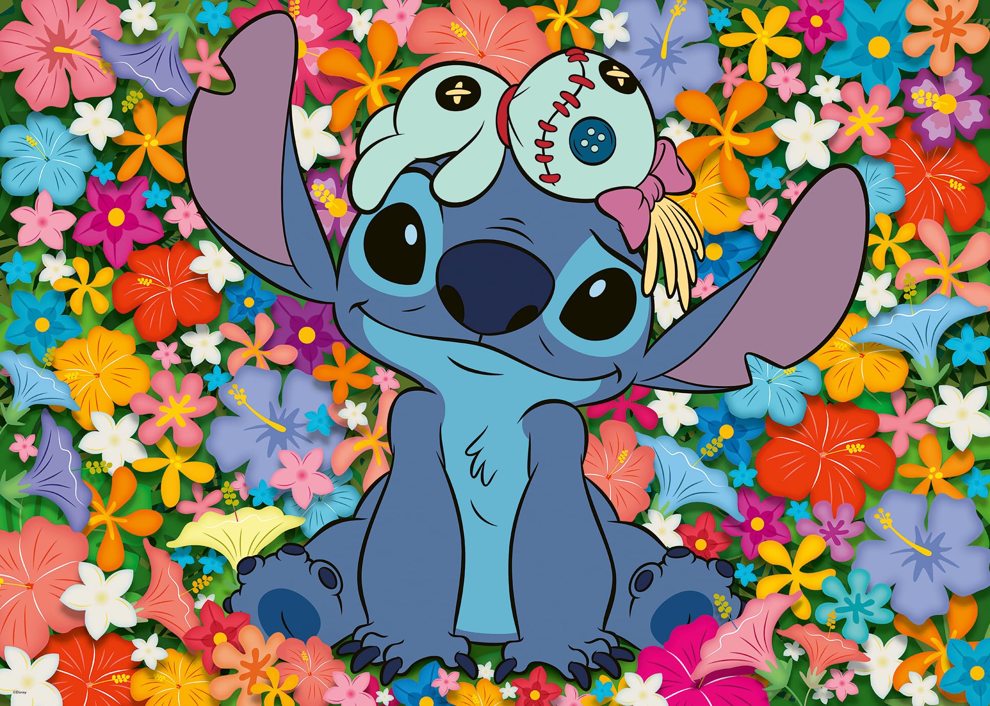 Ravensburger - Puzzle Stitch per Adulti e Ragazzi, 1000 Pezzi, Idea Regalo per Lei o Lui, 70x50 cm