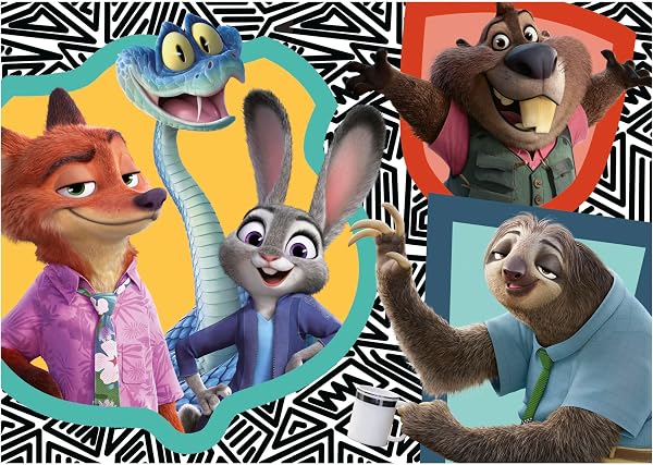 Educa - Puzzle Zootrópolis | Set de 4 Puzzles Infantiles progresivos de 50 a 150 Piezas | Recomendados a Partir de 5 años (20464) - 3