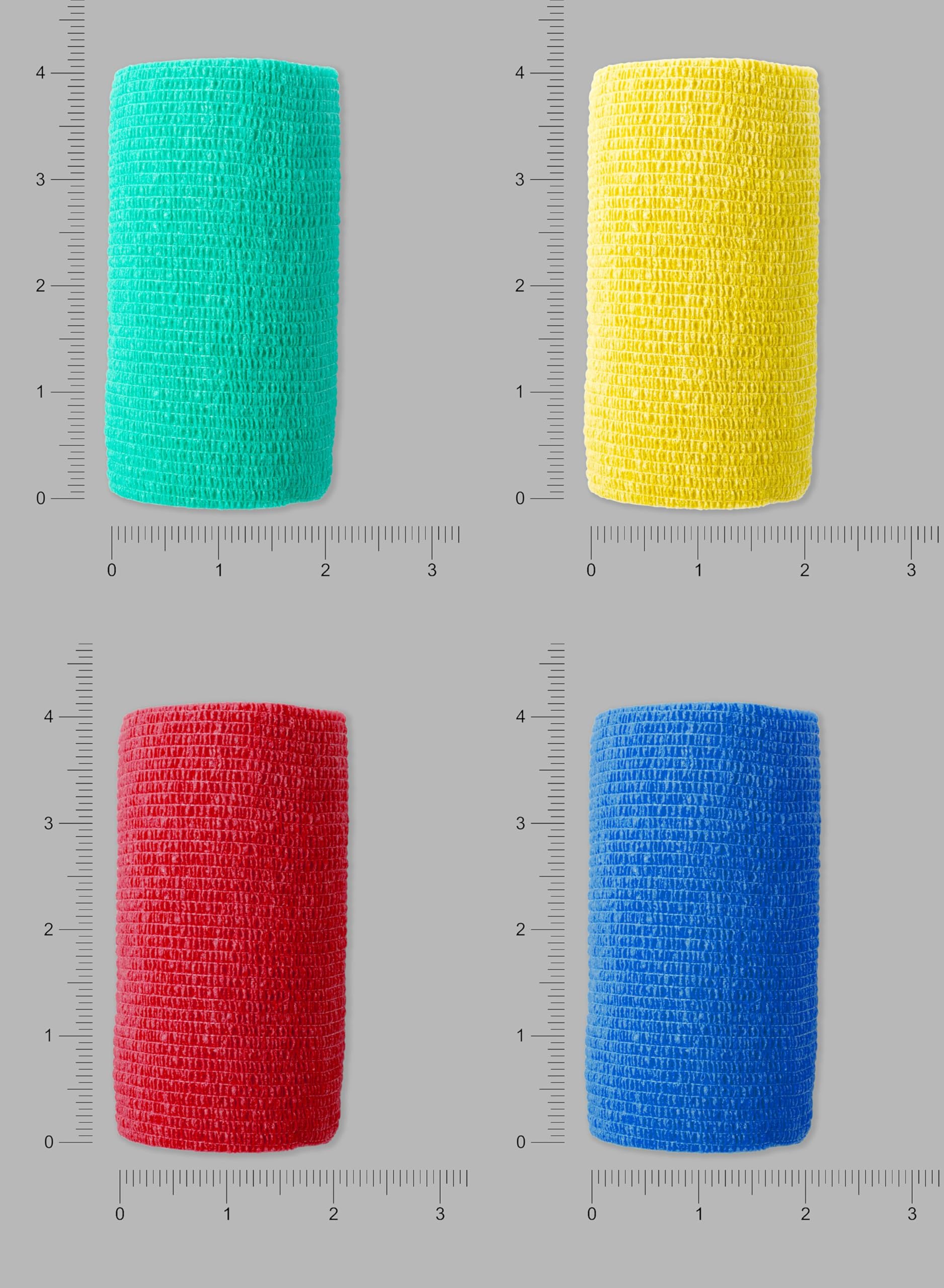 Bandages cohésifs auto-adhésifs Cardinal Health CAH45LFCP non stériles 10,2cm - 5