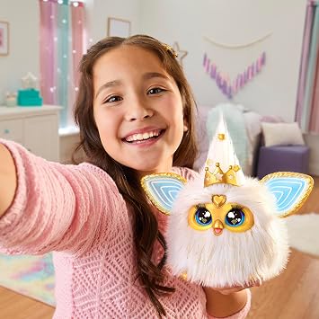 Furby Golden Radiance, Interactive Plush Toy - French Version