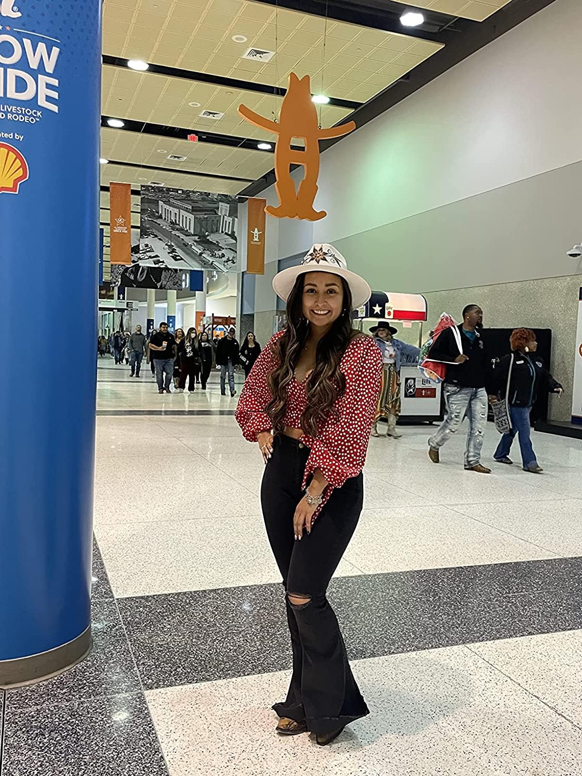 Bell Bottom Jeans for Women Ripped High Waisted Classic Flared Pants