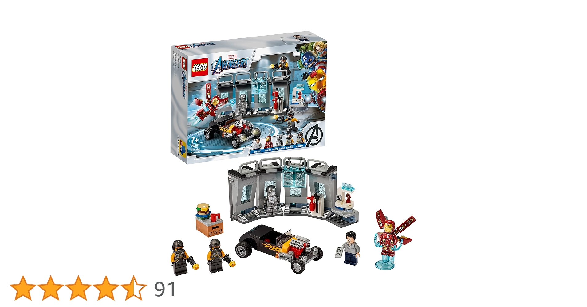 新品未使用です。 に Lego Sets Lego Little Armory LEGO Iron Man Armory Set 76167