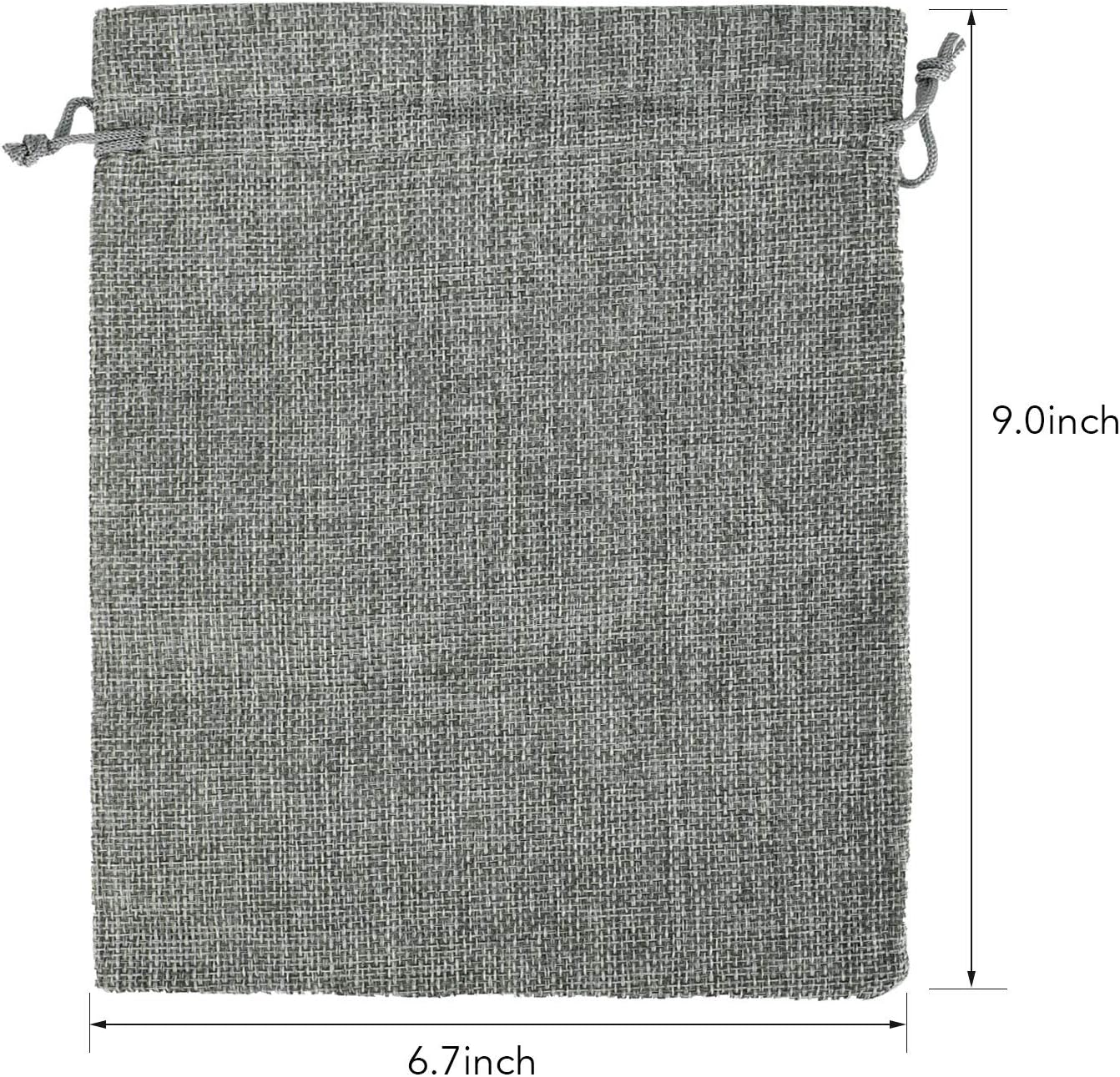 50% оƒƒ Dіѕсоunt Burlap Drawstring Bags, EUSOAR 6.7 x 9.0 Gift Bags 50 pcs, Linen Bags with Drawstring,Recyclable Sacks, Handmade Shopping Business Jewelry Cosmetics Souvenir Bags, Wedding Party Present Pouches -Grey Bеѕt Quаlіtу 🔥 Burlap Drawstring Bags, EUSOAR 6.7 x 9.0 Gift Bags 50 pcs, Linen Bags with Drawstring,Recyclable Sacks, Handmade Shopping Business Jewelry Cosmetics Souvenir Bags, Wedding Party Present Pouches -Grey