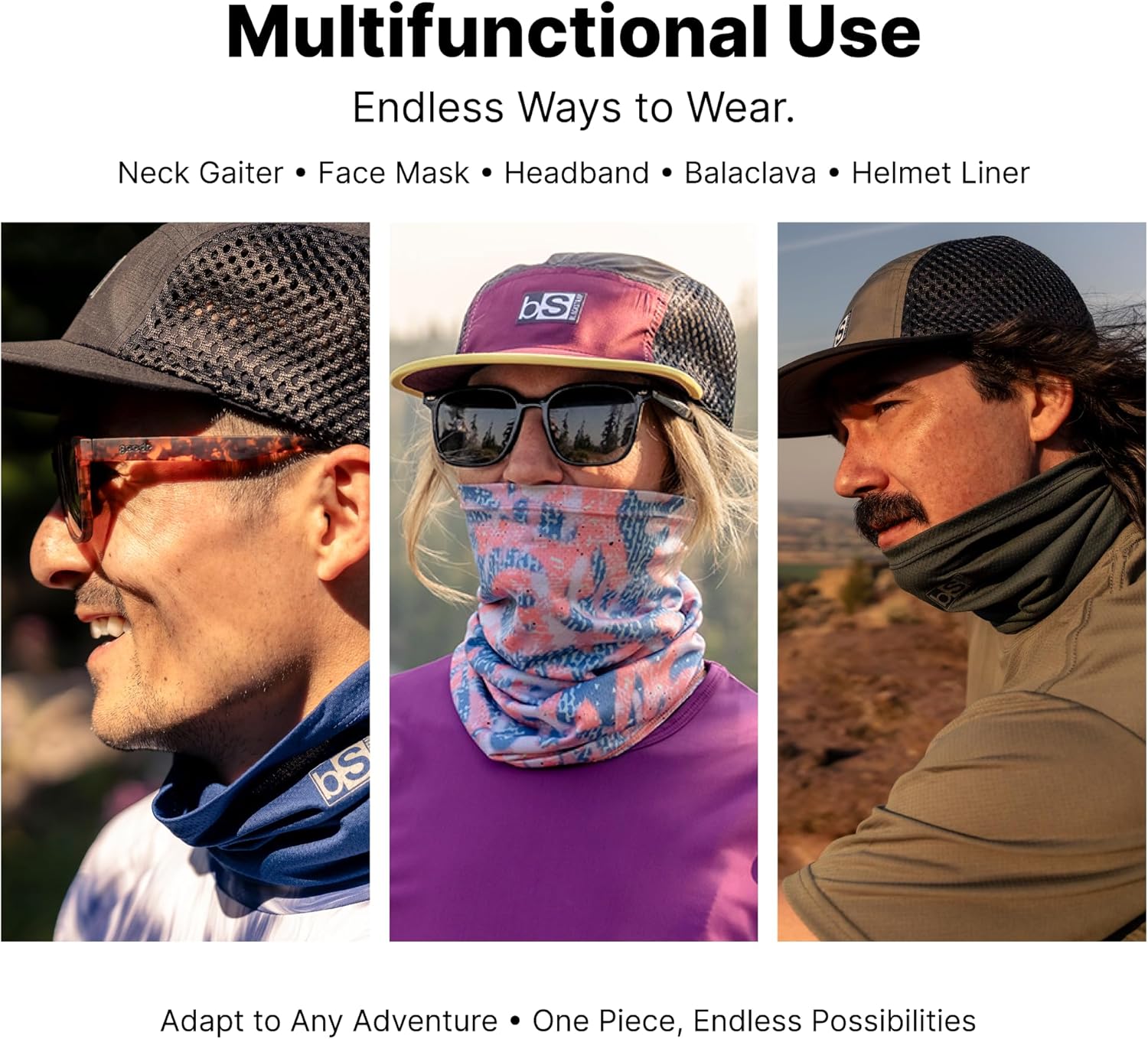 BLACKSTRAP Daily Tube Neck Gaiter – UV Sun Protection Face Mask with UPF 50+, Breathable, Cooling, Moisture-Wicking Gear - Image 6