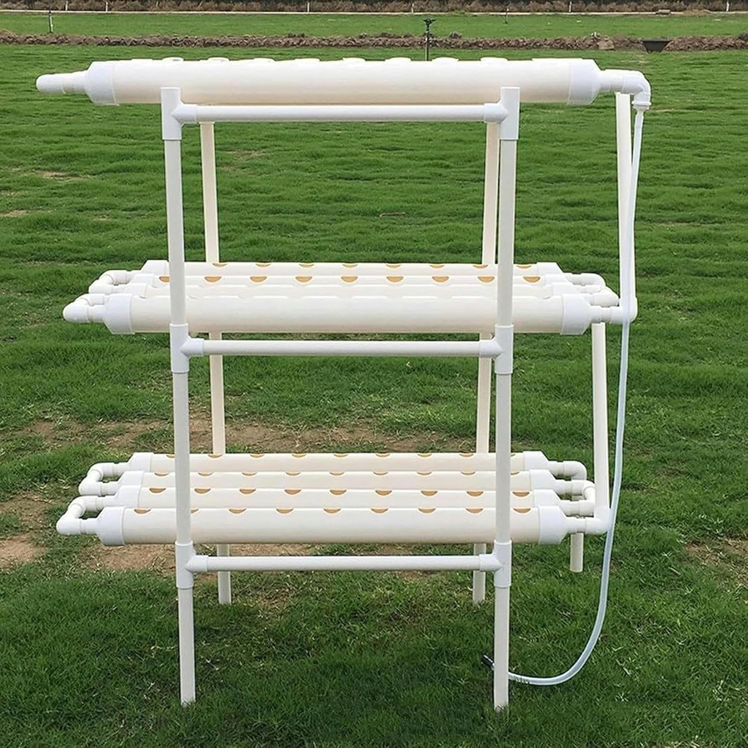 FLTRGO Hydroponics System,Hydroponics Growing System Kit - Large Outdoor - 108 Pot Hydroponics Growing Tower, Herb Garden Planter Indoor Gift