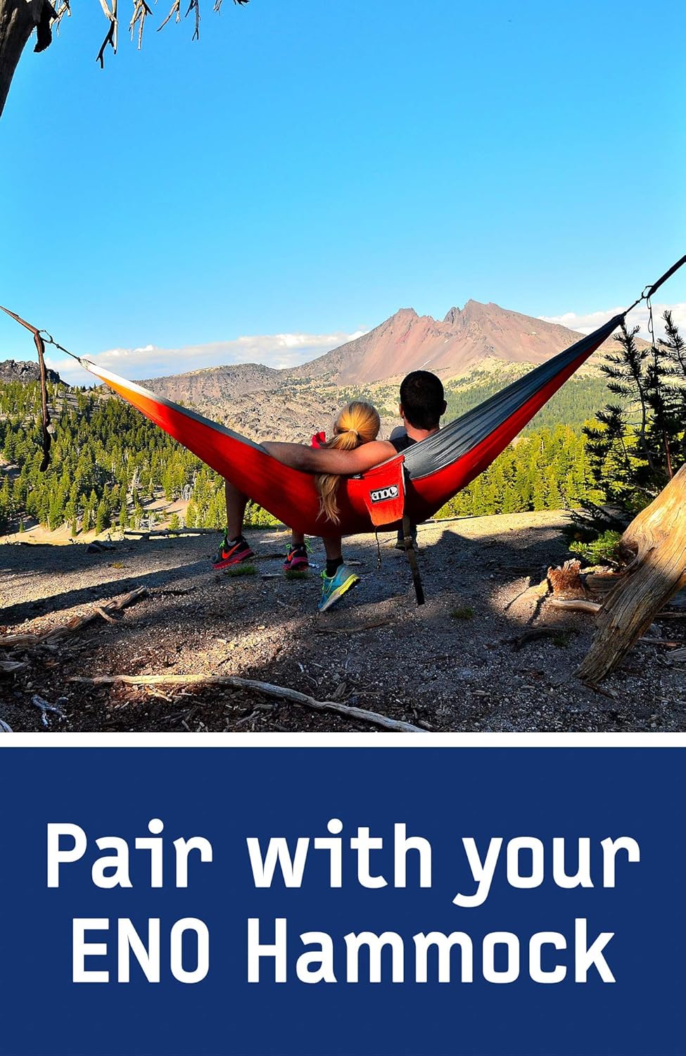 ENO, Eagles Nest Outfitters Atlas Chroma Hammock Straps, Suspension System, Red/Charcoal