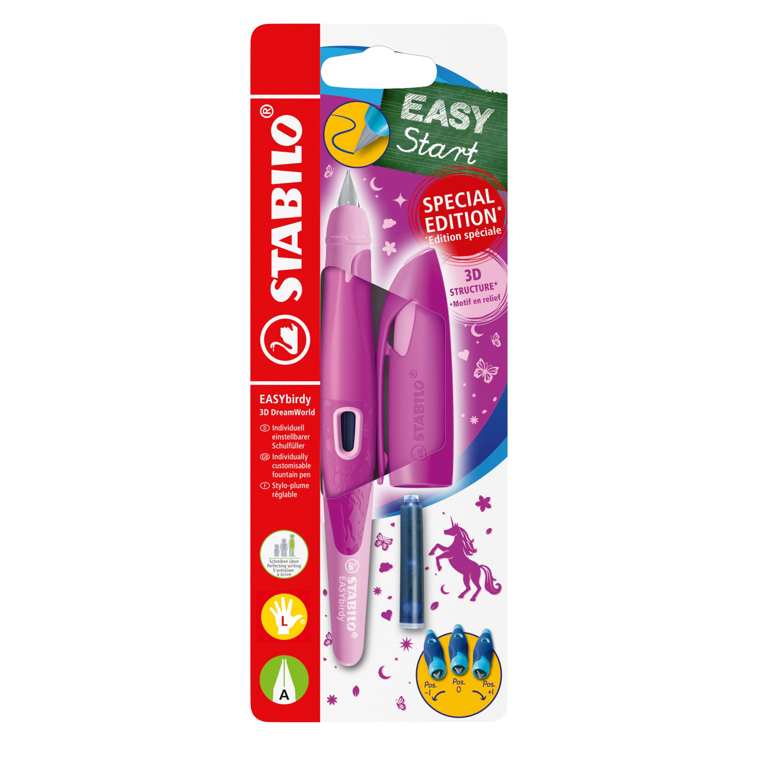 STABILO EASYbirdy 3D DreamWorld Special Edition Fountain Pen