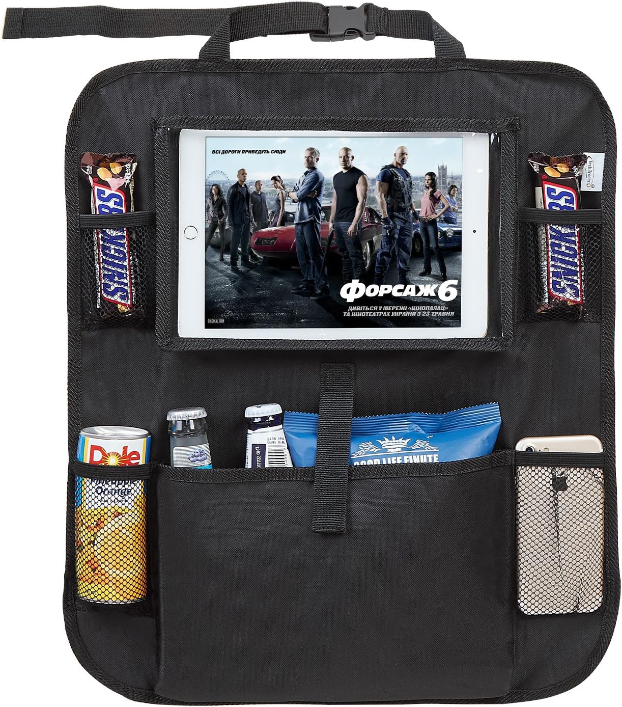 Chill Tots Back Seat Car Organiser with 10.1" iPad Tablet Holder