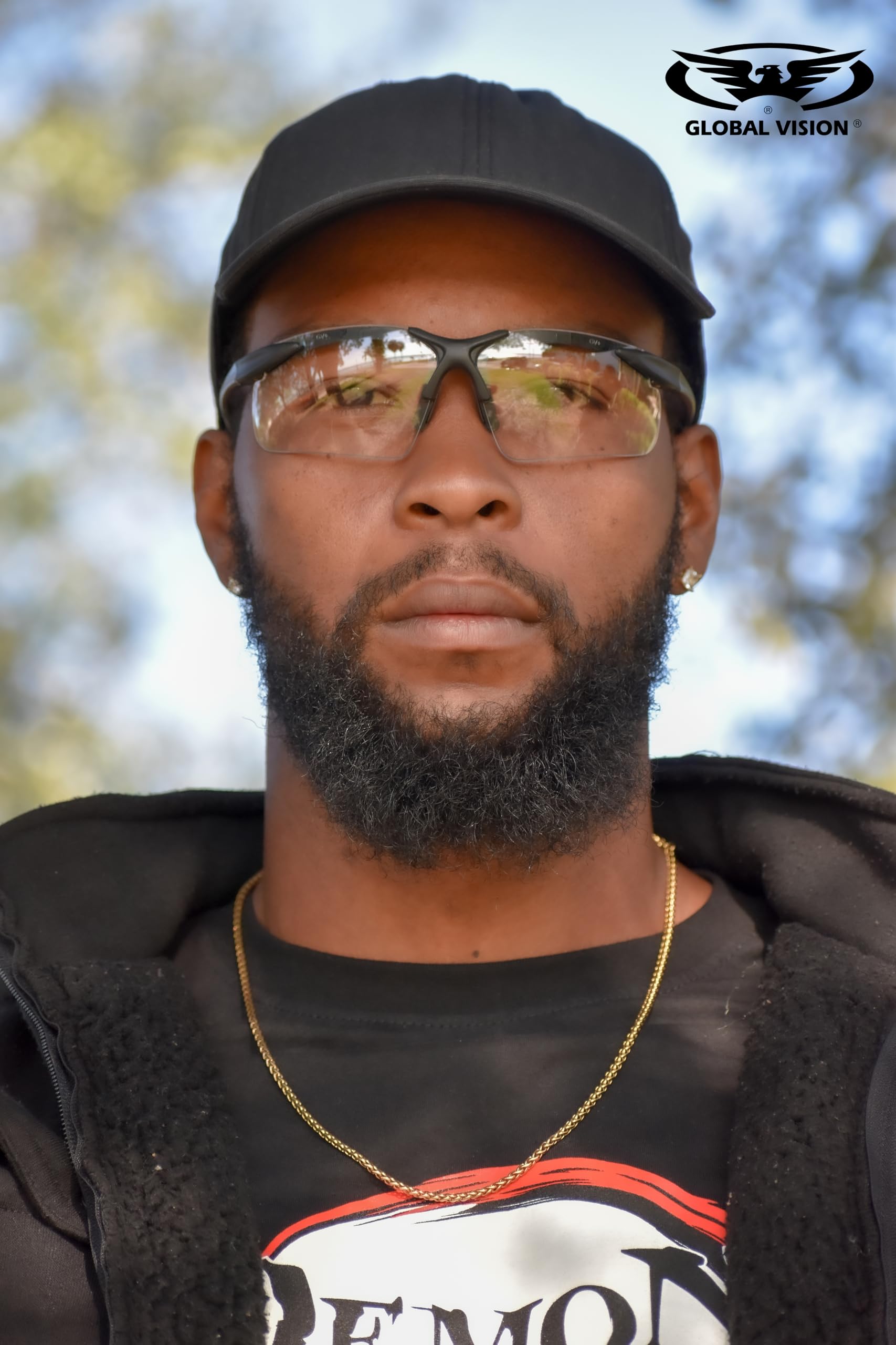 Global Vision Eyewear Two Pairs of Apex 2.0 Bifocal Safety Glasses, One Pair with Clear Lenses and One with Smoked by