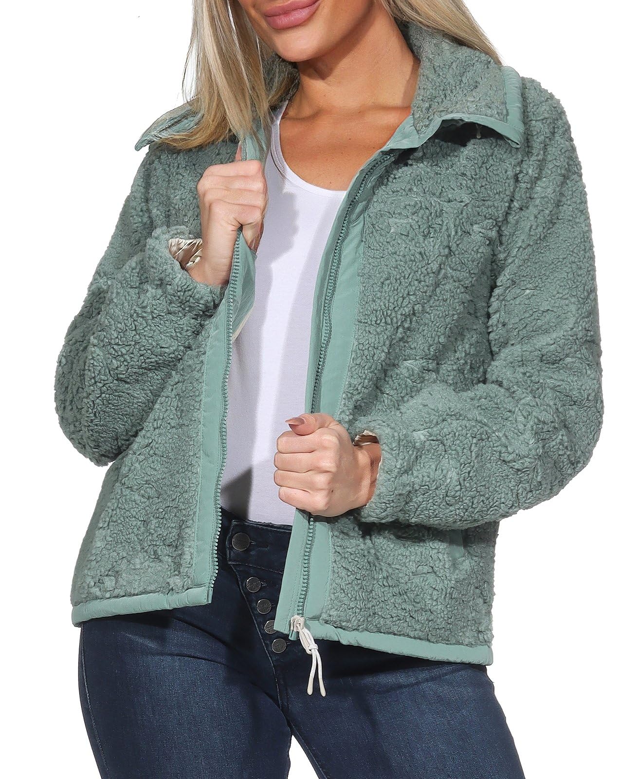 Ragwear Nordicka - Damen Fleecejacke