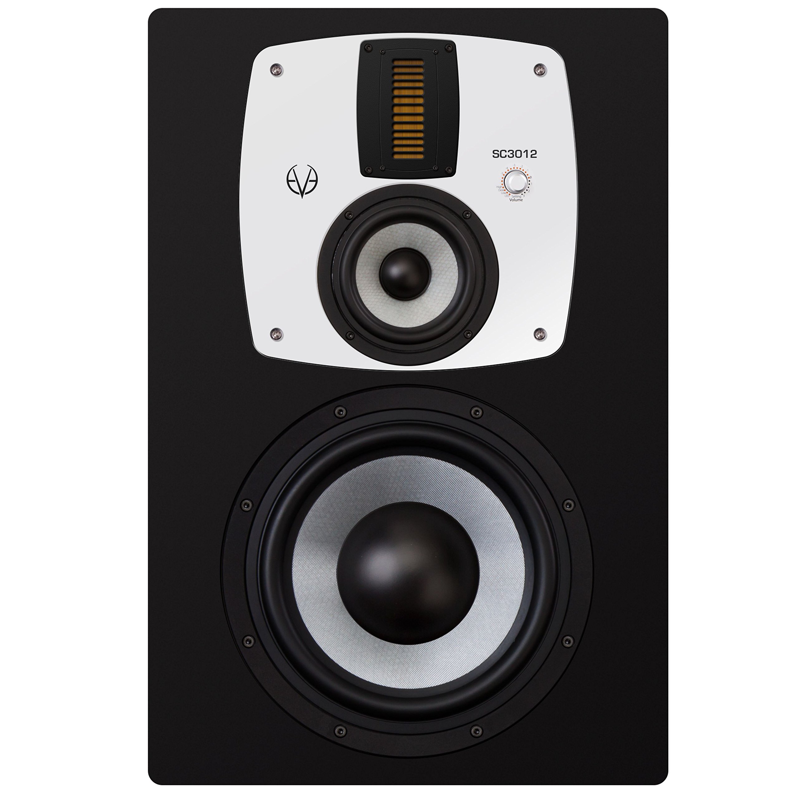 EVE Audio SC3012 Active 3-Way Main Studio Monitor with 12-Inch Woofer, 25 Hz to 21 kHz Frequency Range and 130 dB Maximum Sound Pressure Level