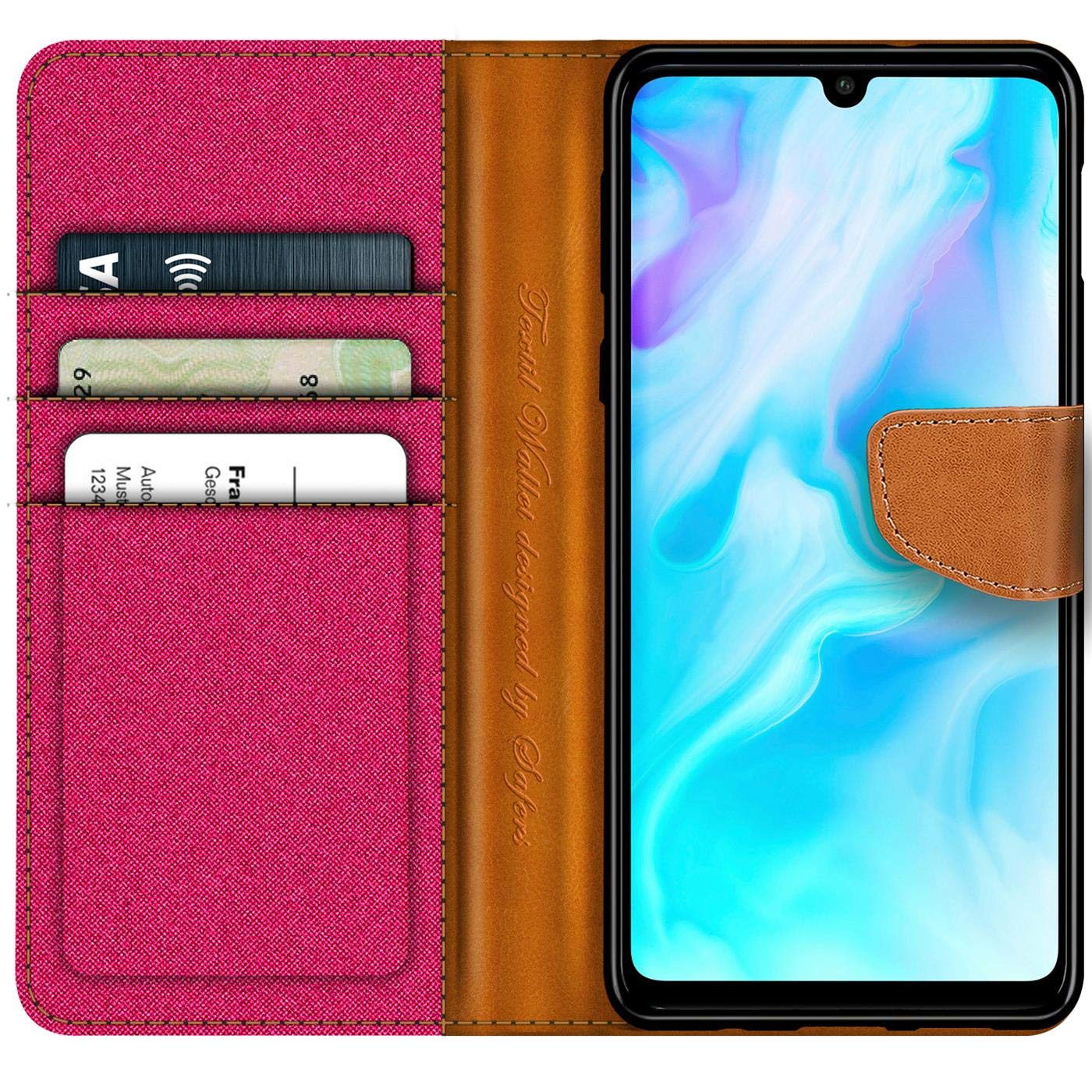 Verco Phone Wallet Case compatible with the Huawei P30 Lite - Image 2