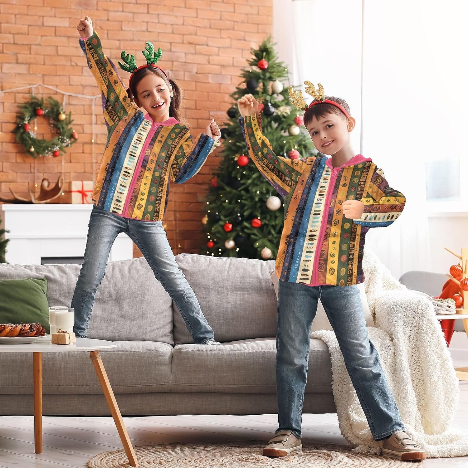 GuoChe Ethnic Style Sherpa Jacket