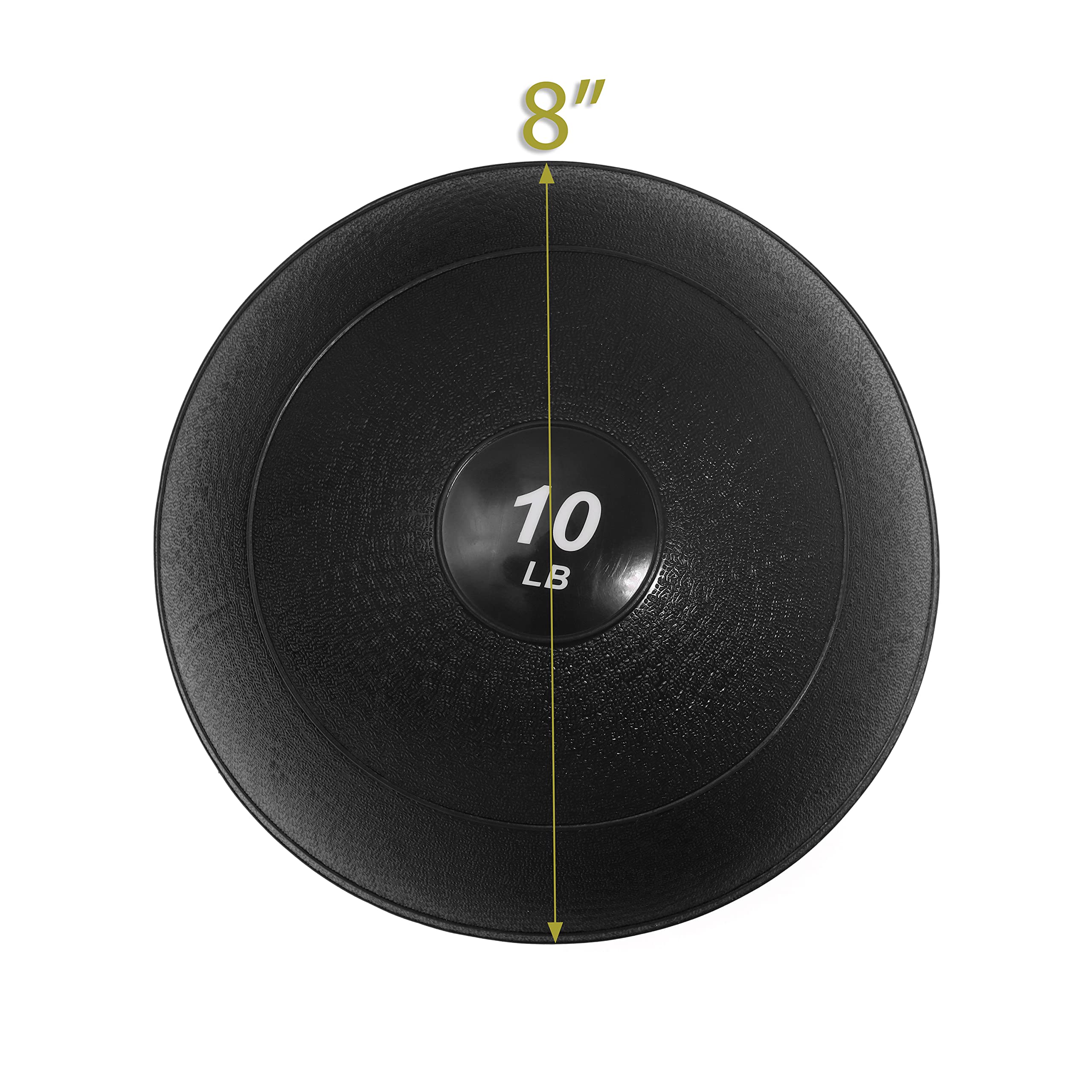 Trademark Innovations Exercise Slam Medicine Ball (Black, 10lbs)