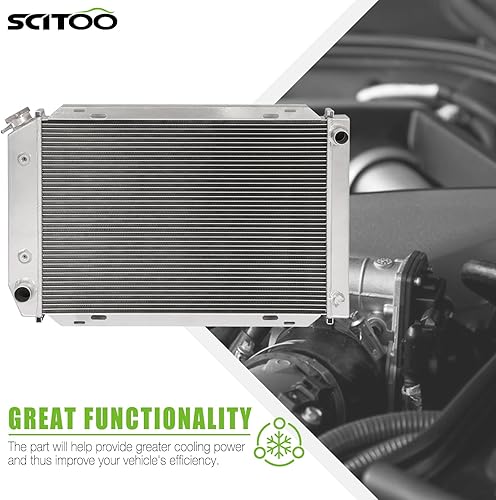 Miniatura 2 de SCITOO Radiador DPI138CU138CC138 apto para 1979-1993 para Ford para Mustang