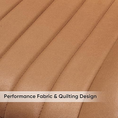 Miniatura 5 de Nalupatio Juego de 4 sillas de comedor modernas, cómodas sillas de comedor con cojines gruesos, sillas auxiliares de cocina de tela tapizada con