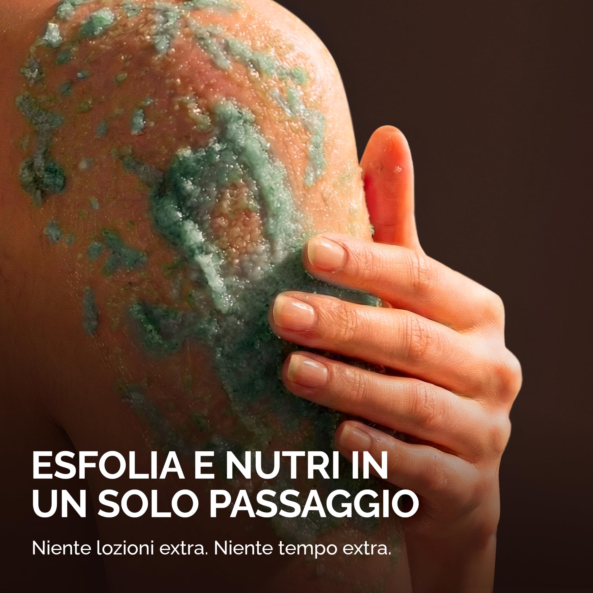 Pranaturals Scrub Corpo Rivitalizzante ai Sali del Mar Morto 500g, Esfoliante e Nutriente, Ricco di Minerali Naturali, Ideale per Tutti i Tipi di Pelle (Mango e Kiwi)