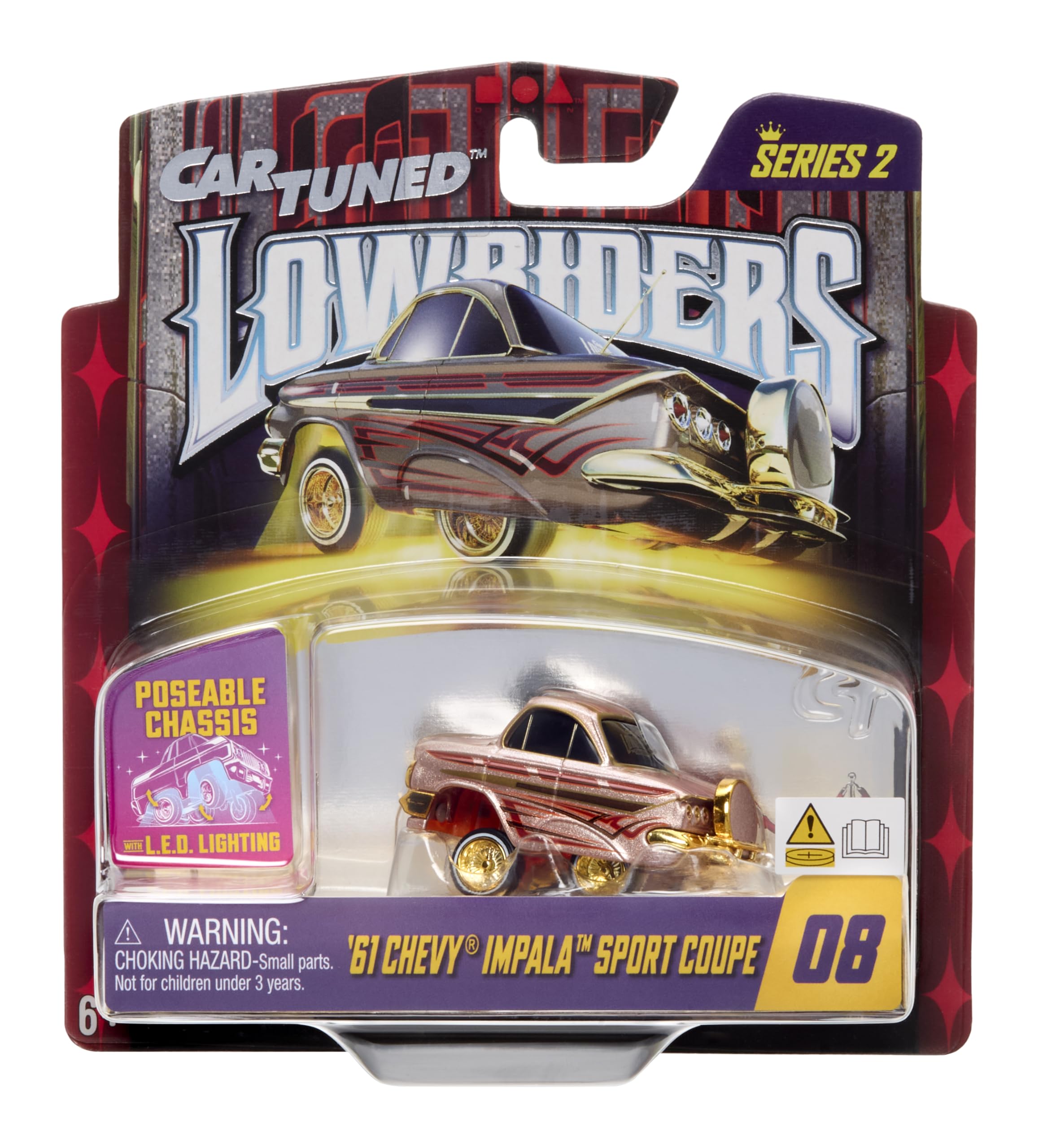 Amazon.co.jp: CarTuned ローライダーシリーズ2-1961シボレーインパラ