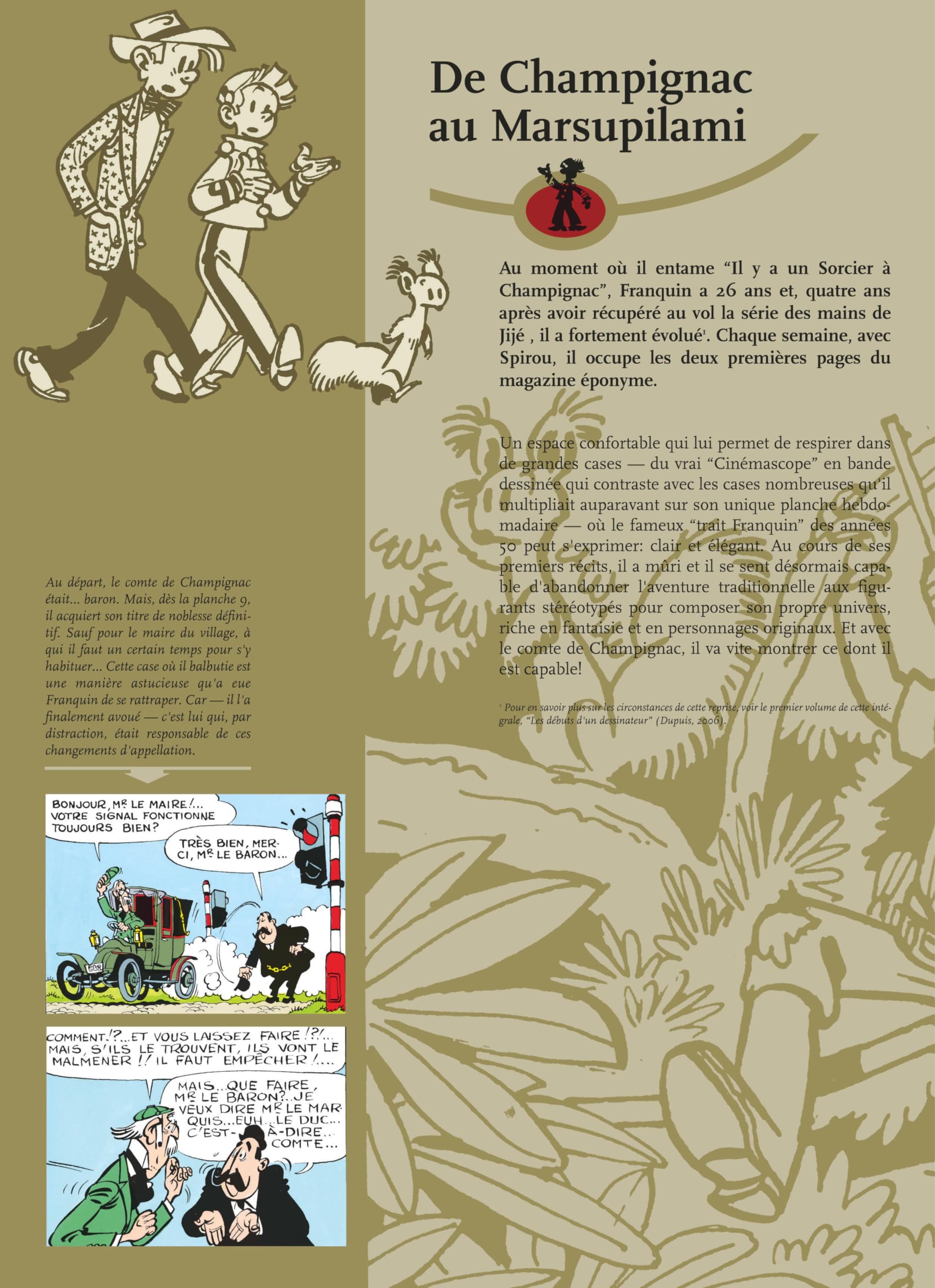 Spirou et Fantasio - L'intégrale - Tome 2 - De Champignac au Marsupilami: 1950-1952