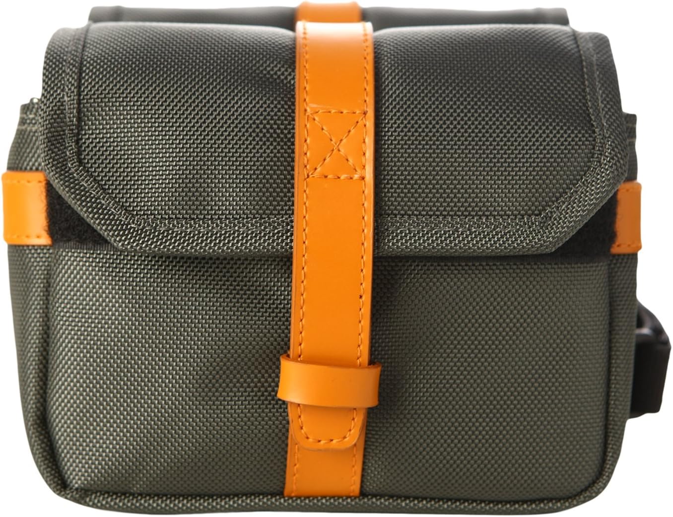 Walco CityChic Bicycle Frame Pannier Bag - Cycling Tube Frame Panniers in British Style with Brown Leather Straps