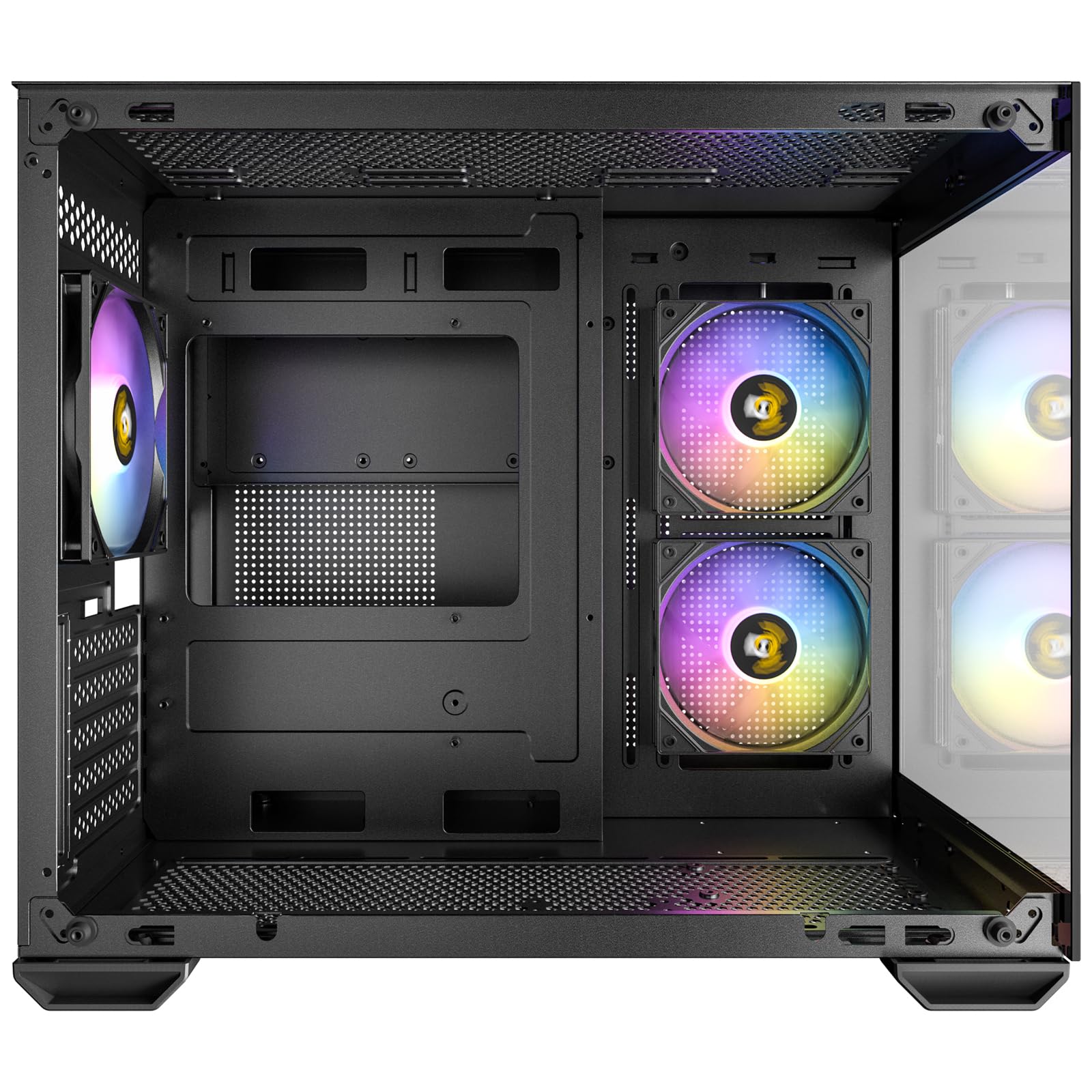 ANTEC CX600M ARGB B Custodia PC Torre Micro-ATX Gaming, Nero
