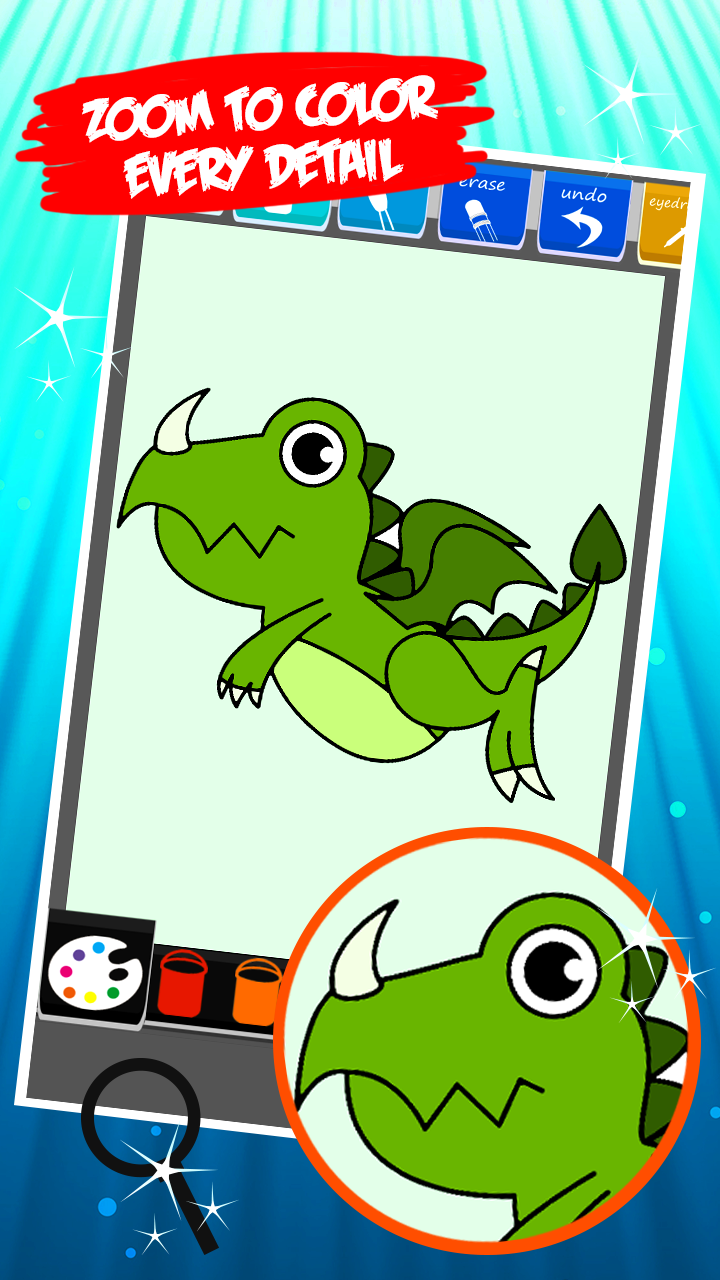 Dragon Coloring Book - App on Amazon Appstore