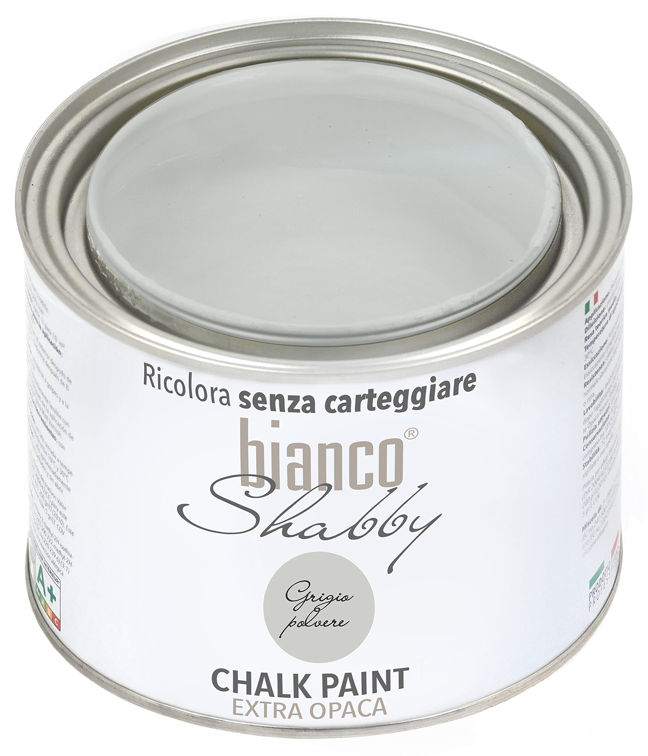 Chalk Paint & Cera Neutra - Pintura Shabby Chic + cera profesional, gris