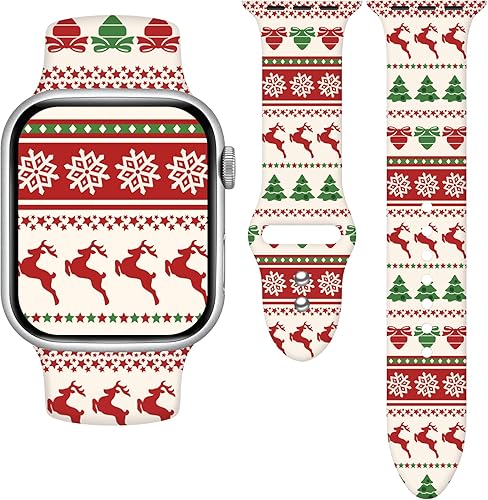 Vista 39 de Holidays Watch Band Compatible with Apple Watch Series 11 10 9 8 7 6 5 4 3 Ultra SE for Women Men, Soft Silicone Pumpkin Strap Replacement for