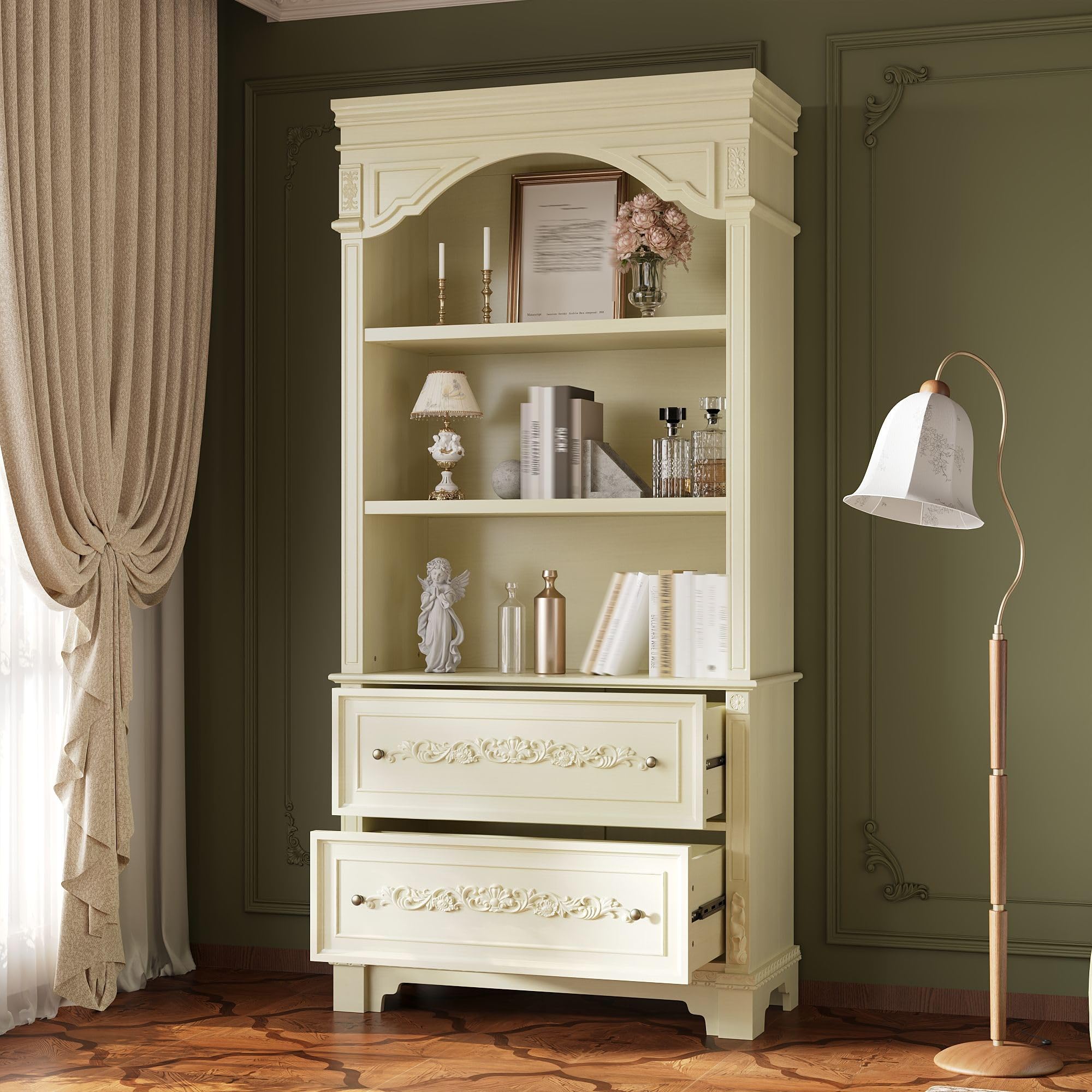 Amazon.com: Lovinouse Vintage Book Shelf, 76.6