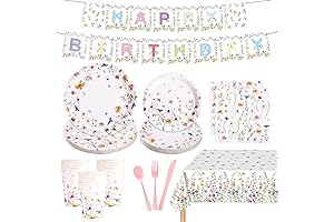 Floral Banner Flower Party Decoration