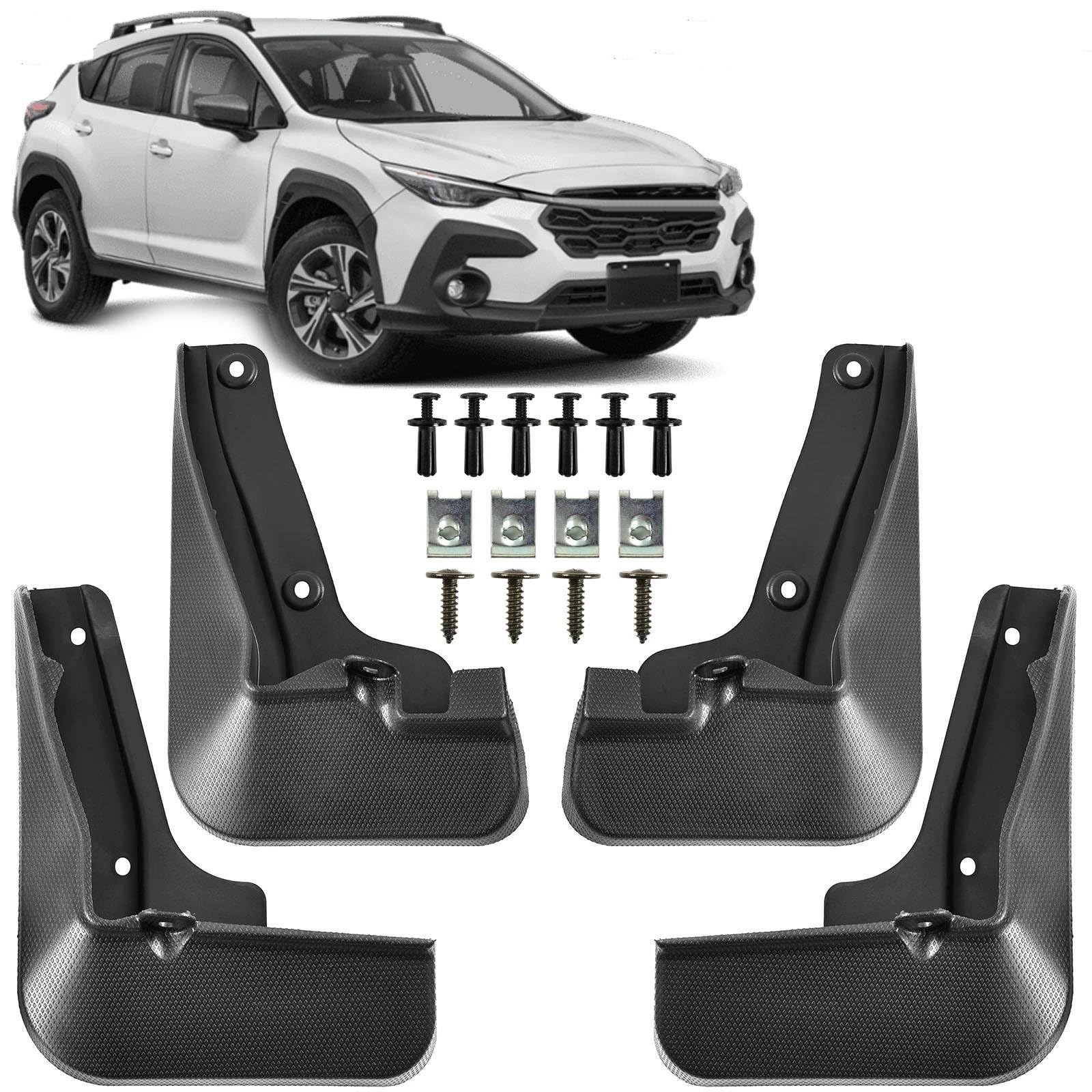 Per Subaru Per Crosstrek GU 2024 2025 3a Generazione Paraspruzzi Parafanghi 4 Pezzi Copriparafango Anteriore Posteriore Protezione Antisporco WEFOLCC