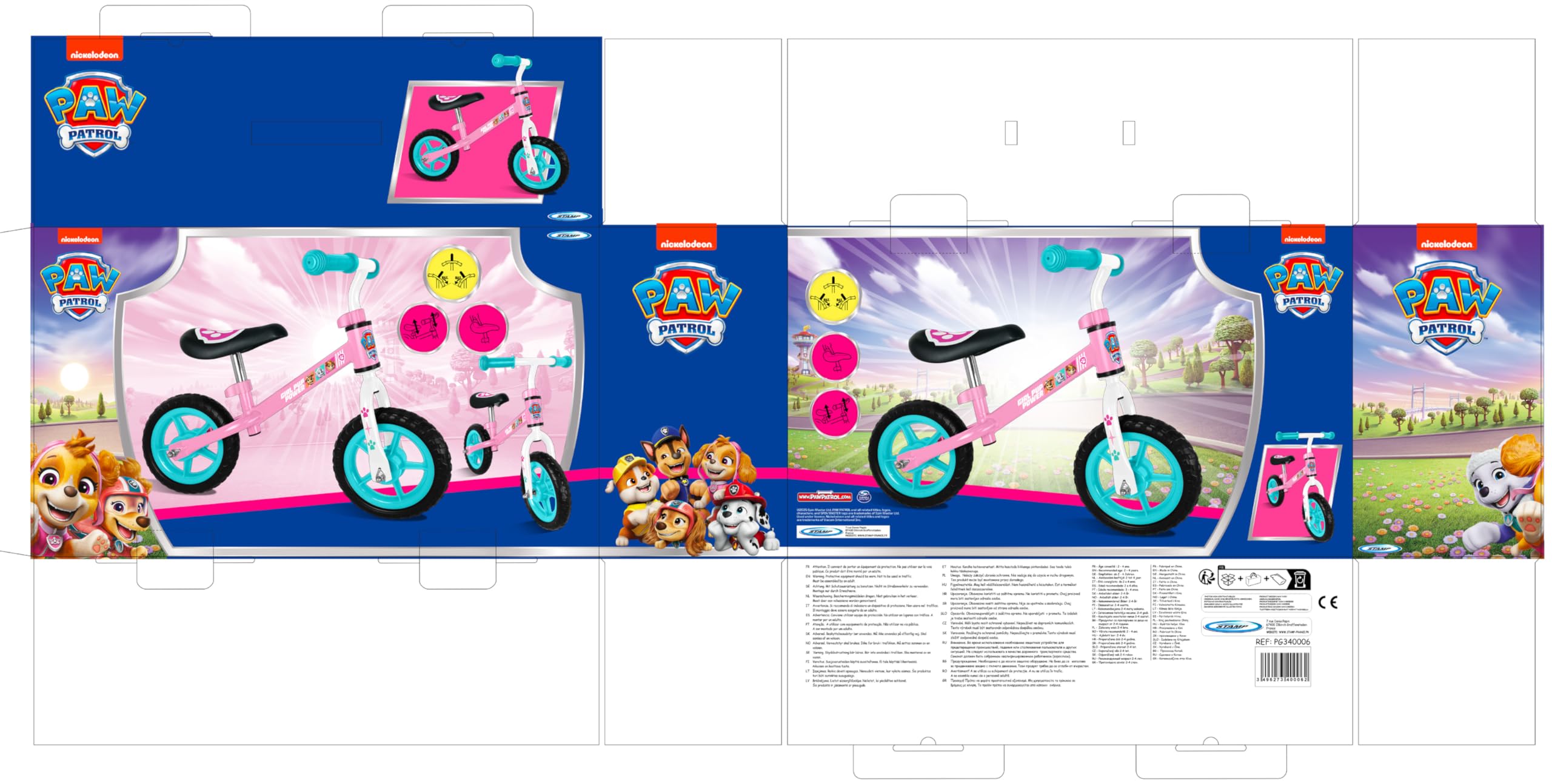 STAMP DRAISIENNE Psi Patrol Dziewczyna