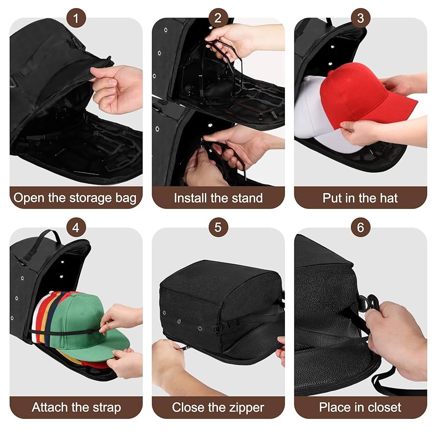帽子 CARTRIDGE CAP / PACKABLE Amazon.com: NAZZO Hat Case for Baseball Cap, Hat Carrier