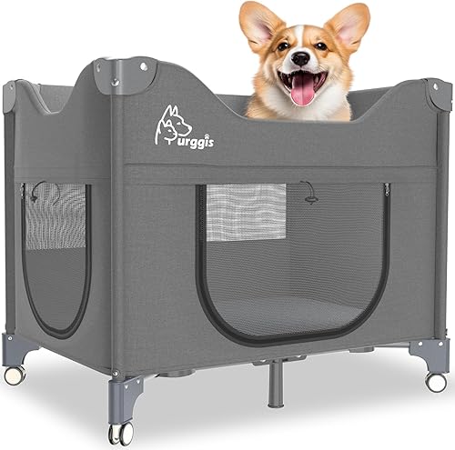 Litera mejorada para perros, cama portátil para mascotas, cama para perros adosada a la cama humana, cama para perros y gatos pequeños, medianos y